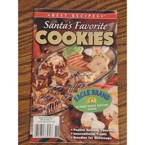 Santa’s Favorite Cookies Eagle Brand December 31, 2002 Vintage